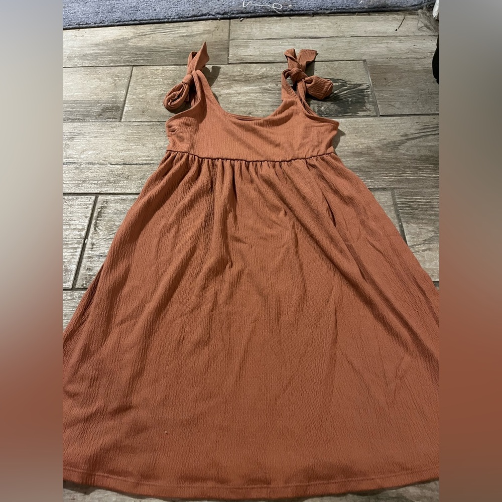 cute clay colored target mini dress